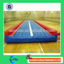 Custom inflatable air tumble track / air track for tumbling